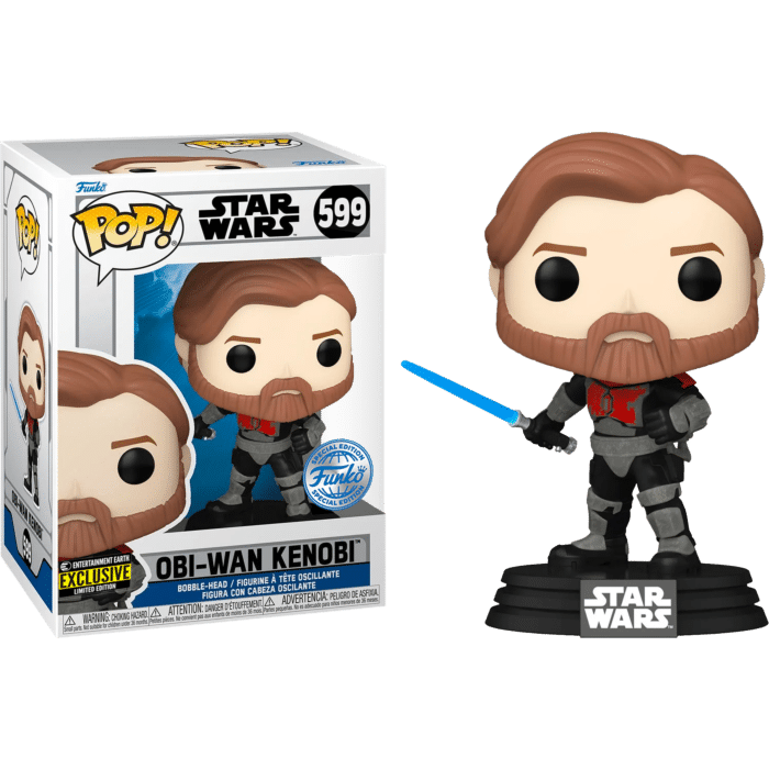 Star Wars: The Clone Wars - Obi-Wan Kenobi in Mandalorian Armor Pop! Vinyl Figure