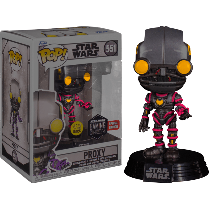 Star Wars: The Force Unleashed - Proxy Glow in the Dark Pop! VInyl Figure