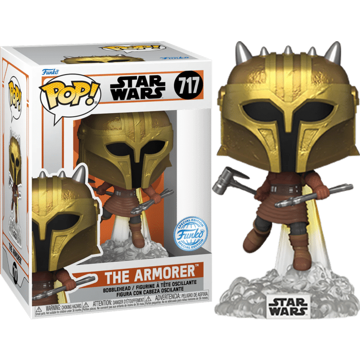Star Wars: The Mandalorian - The Armorer with Jetpack Pop! Vinyl Figure