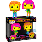 Stranger Things 4 - Robin & Steve Blacklight Pop! Vinyl Figure 2-Pack