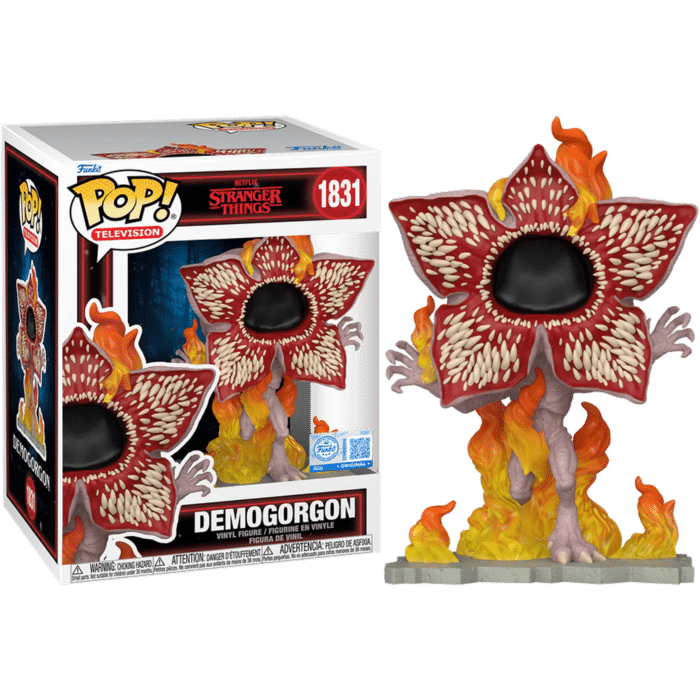 Stranger Things - Demogorgon on Fire Premium Pop! Vinyl Figure