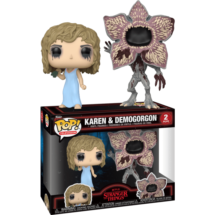 Stranger Things - Karen & Demogorgon Pop! Vinyl Figure 2-Pack