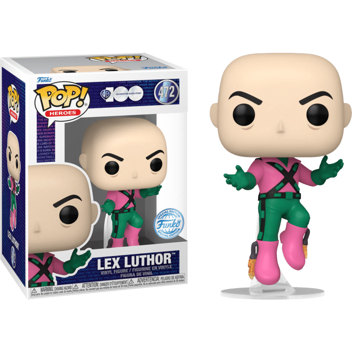 Superman - Lex Luthor Warner Bros 100th Anniversary Pop! Vinyl Figure (Popcultcha Exclusive)
