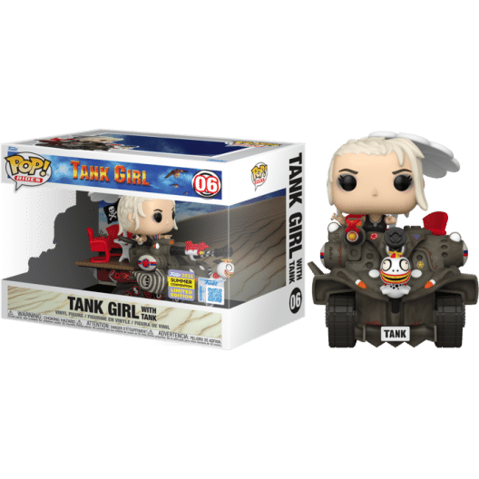 Tank Girl - Tank Girl with Tank Pop! Rides Vinyl Figure (2025 Summer Convention Exclusive) (Popcultcha Exclusive)