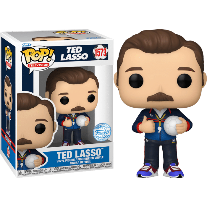 Ted Lasso - Ted Lasso with Soccer Ball Pop! Vinyl Figure