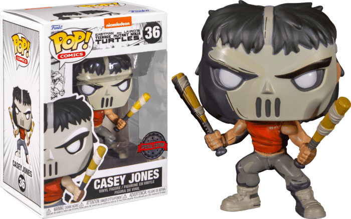 Teenage Mutant Ninja Turtles (1984) - Casey Jones Comic Pop! Vinyl Figure