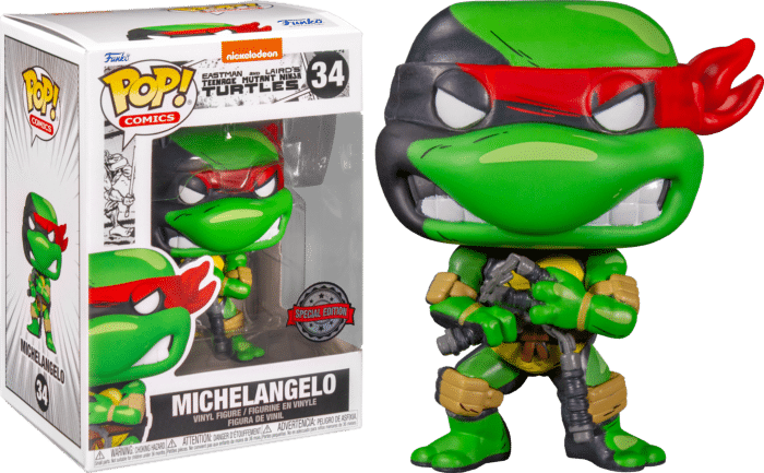 Teenage Mutant Ninja Turtles (1984) - Michelangelo Comic Pop! Vinyl Figure