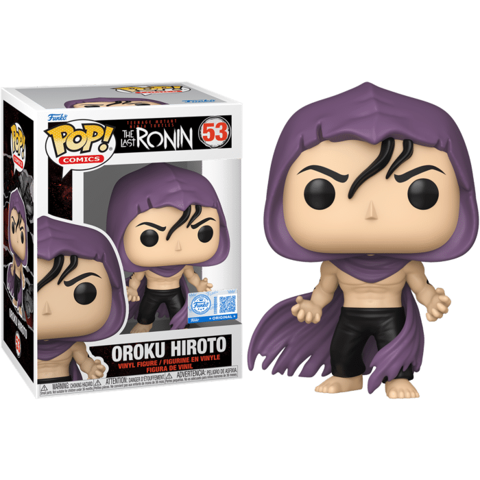 Teenage Mutant Ninja Turtles: The Last Ronin - Oroku Hiroto in Purple Hood Pop! Vinyl Figure
