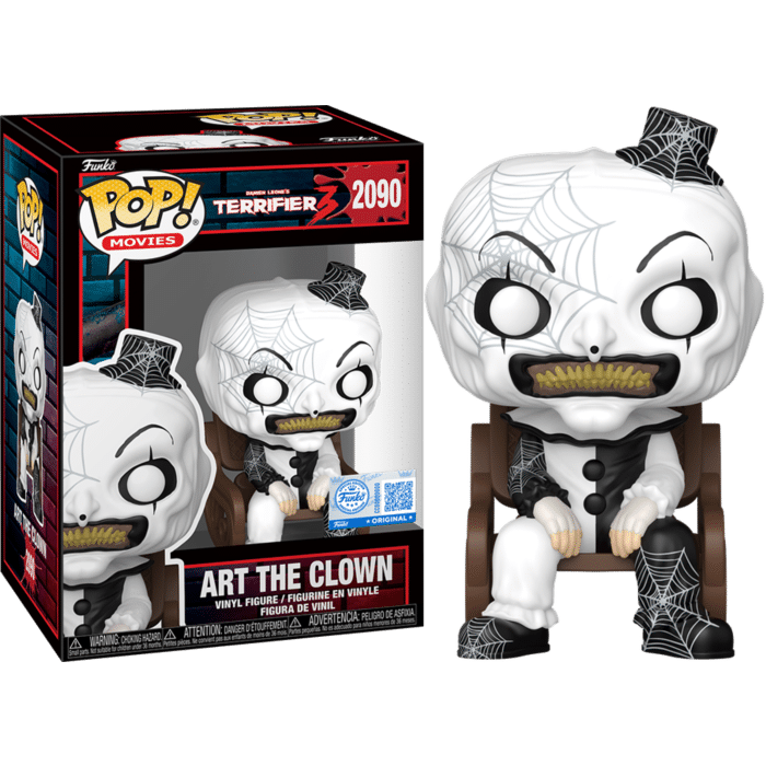 Terrifier 3 - Art the Clown on Rocking Chair Pop! Vinyl Figure