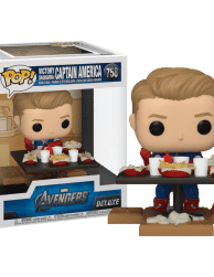 The Avengers - Captain America Victory Shawarma Diorama Deluxe Pop! Vinyl Figure