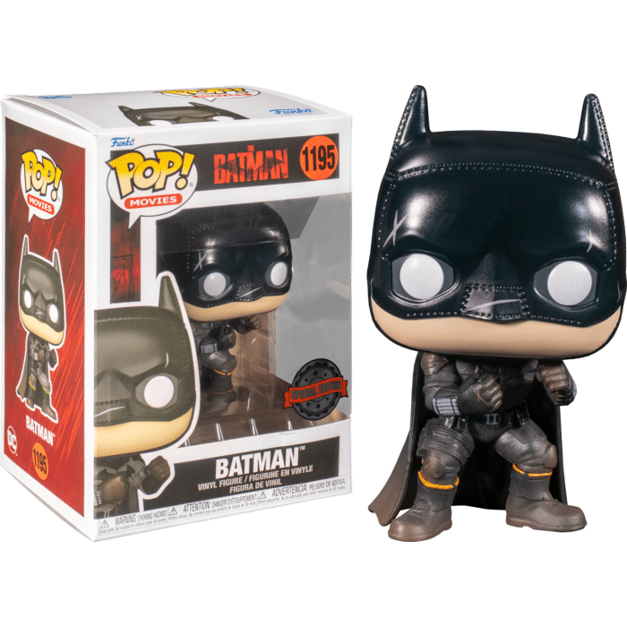 The Batman (2022) - Batman Battle Damaged Pop! Vinyl Figure