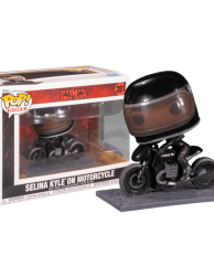 The Batman (2022) - Selina Kyle (Catwoman) with Motorcycle Pop! Rides Vinyl Figure
