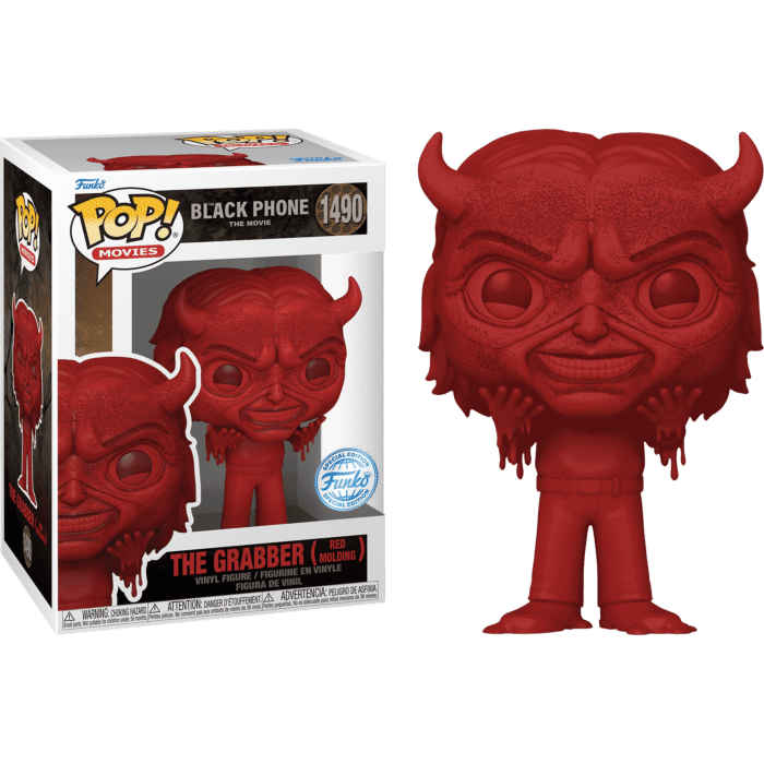 The Black Phone (2022) - The Grabber (Red Molding) Pop! Vinyl Figure (Popcultcha Exclusive)