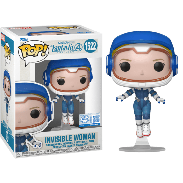 The Fantastic Four: First Steps (2025) - Invisible Woman in Space Suit Pop! Vinyl Figure