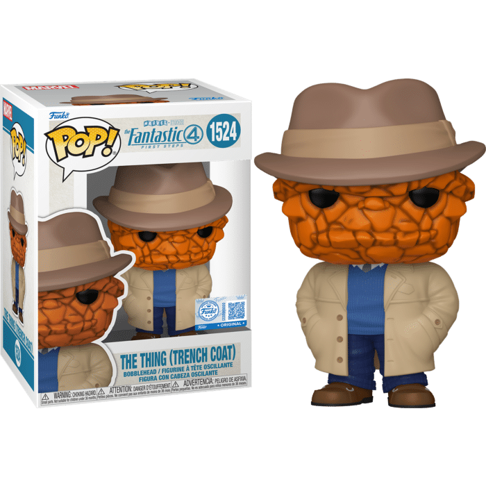 The Fantastic Four: First Steps (2025) - The Thing (Trench Coat) Pop! Vinyl Figure
