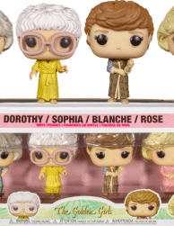 The Golden Girls - Rose, Dorothy, Blanche & Sophia in Robes Pop! Vinyl Figure 4-Pack