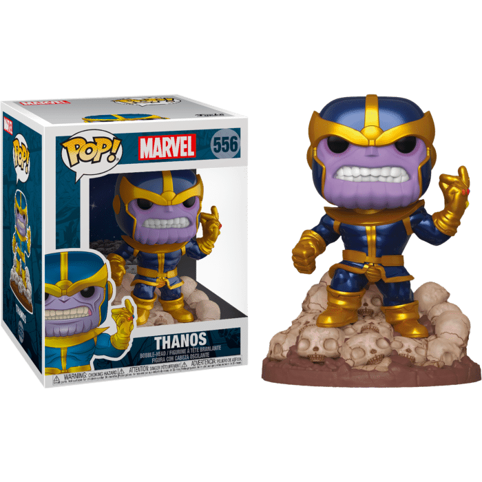 The Infinity Gauntlet - Thanos Snap Metallic 6” Deluxe Pop! Vinyl Figure