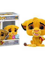 The Lion King (1994) - Simba Flocked Pop! Vinyl Figure (Popcultcha Exclusive)