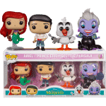 The Little Mermaid (1989) - Ariel, Prince Eric, Scuttle & Ursula Pop! Vinyl Figure 4-Pack