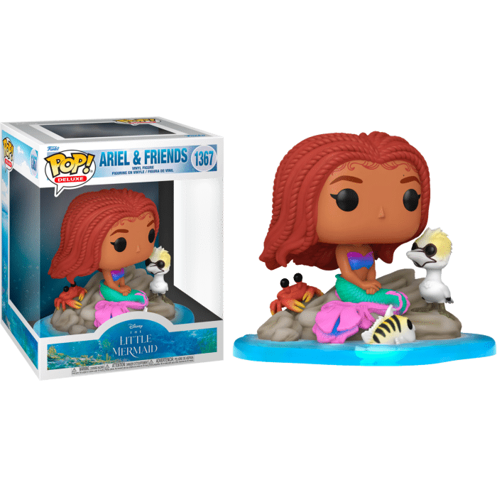 The Little Mermaid (2023) - Ariel & Friends Pop! Deluxe Vinyl Figure