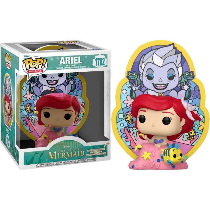 The Little Mermaid - Ariel (Stained Glass) Deluxe Pop! Vinyl Figure