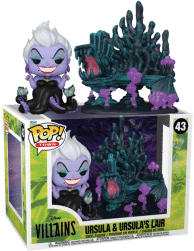 The Little Mermaid - Ursula & Ursula’s Lair Disney Villains Pop! Town Vinyl Figure