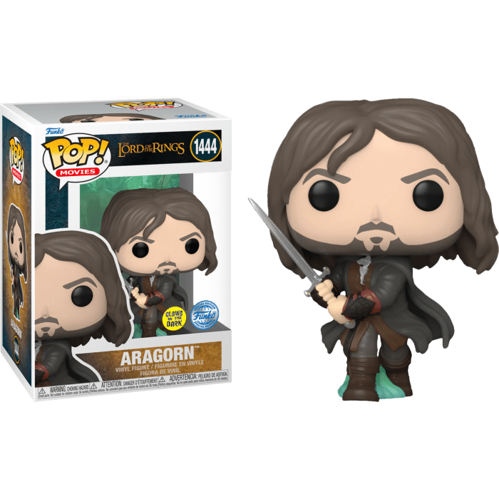 The Lord of the Rings - Aragorn Glow-in-the-Dark Pop! Vinyl Figure