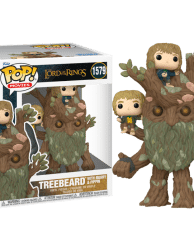 The Lord of the Rings - Treebeard with Merry & Pippin 6" Super Sized Pop! Vinyl