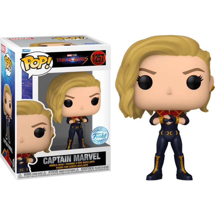 The Marvels (2023) - Captain Marvel Ready to Fight Pop! Vinyl Figure