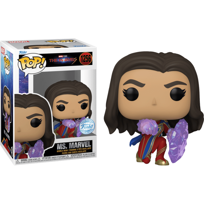 The Marvels (2023) - Ms. Marvel (Embiggen Punch) Pop! Vinyl Figure (Popcultcha Exclusive)