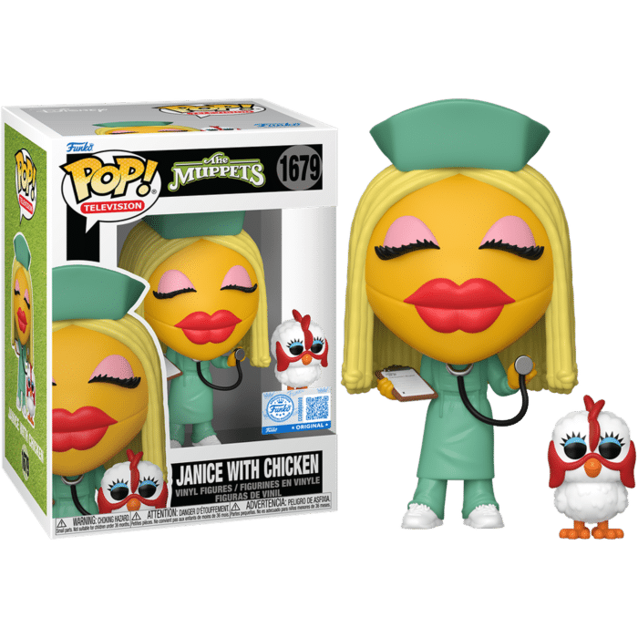 The Muppets - Janice with Chicken Pop! Vinyl Figure (Popcultcha Exclusive)