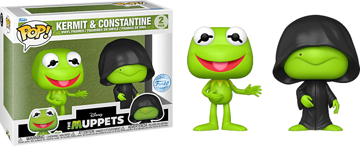The Muppets - Kermit & Constantine Pop! Vinyl Figure 2-Pack
