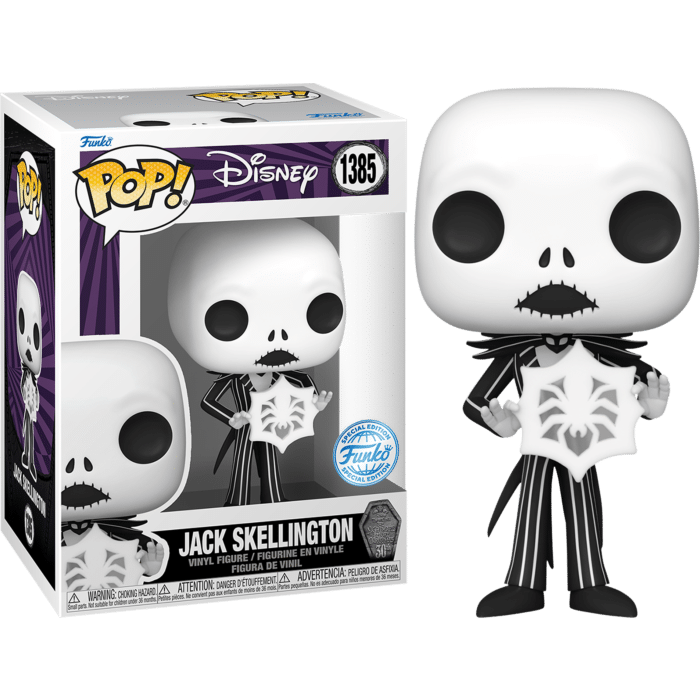 The Nightmare Before Christmas 30th Anniversary - Jack with Snowflake Pop! Vinyl Figure