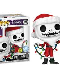 The Nightmare Before Christmas 30th Anniversary - Santa Jack Glow-in-the-Dark Pop! Vinyl Figure