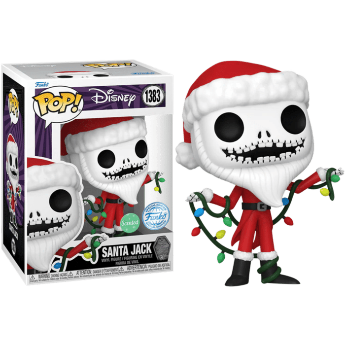 The Nightmare Before Christmas 30th Anniversary - Santa Jack (Scented) Pop! Vinyl Figure