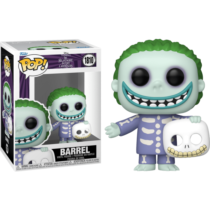 The Nightmare Before Christmas - Barrel with Mask Pop! Vinyl Figure