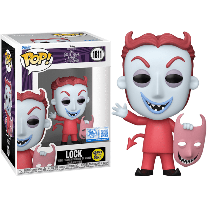 The Nightmare Before Christmas - Lock Glow-in-the-Dark Pop! Vinyl Figure