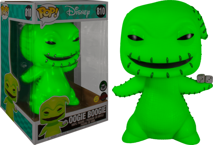The Nightmare Before Christmas - Oogie Boogie with Dice Glow in the Dark 10" Pop! Vinyl Figure (Popcultcha Exclusive)