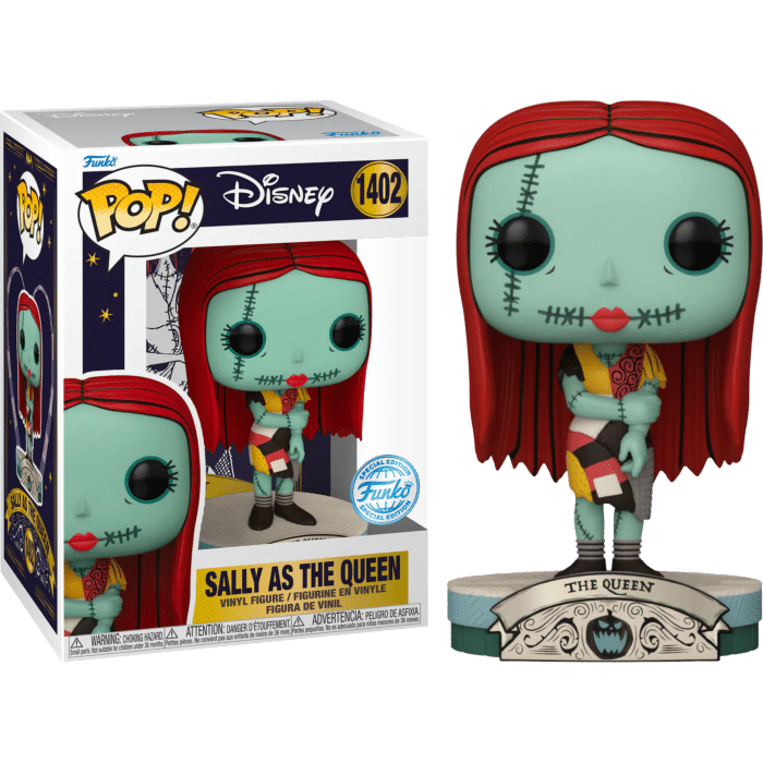 The Nightmare Before Christmas - Sally as the Queen Pop! Vinyl Figure