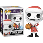 The Nightmare Before Christmas - Santa Jack with Jack-O-Lantern Pop! Vinyl Figure