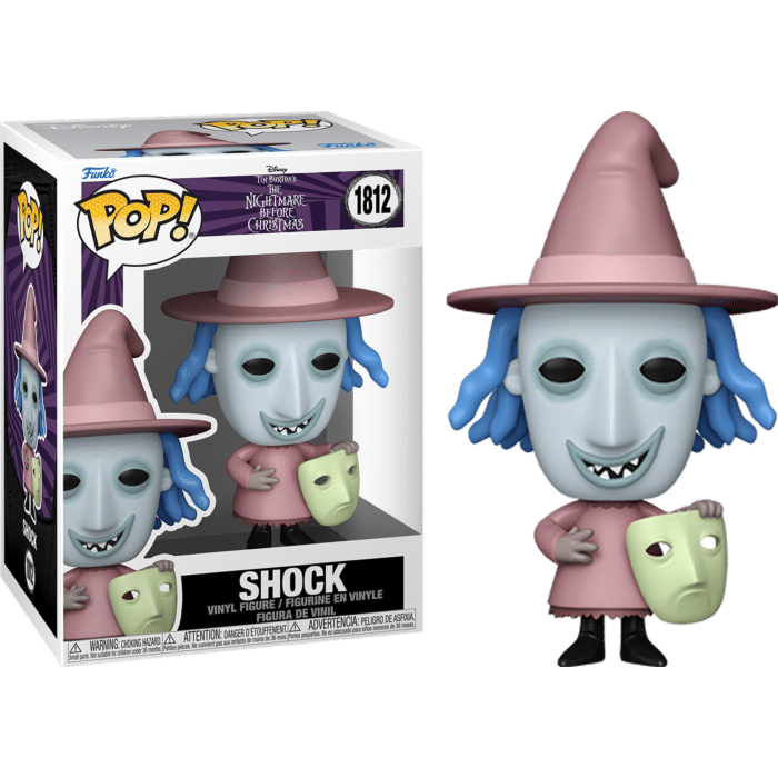 The Nightmare Before Christmas - Shock with Mask Pop! Vinyl Figure