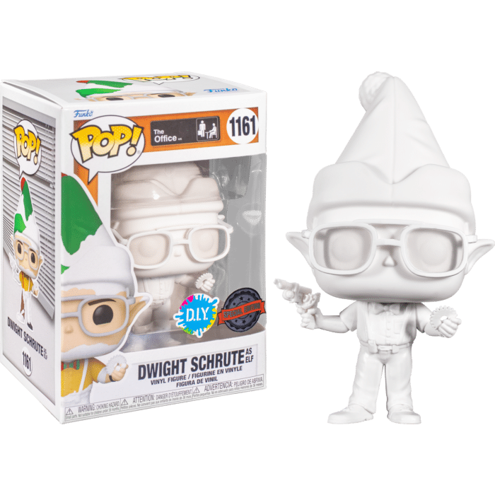 The Office - Dwight Schrute as Elf DIY Pop! Vinyl Figure