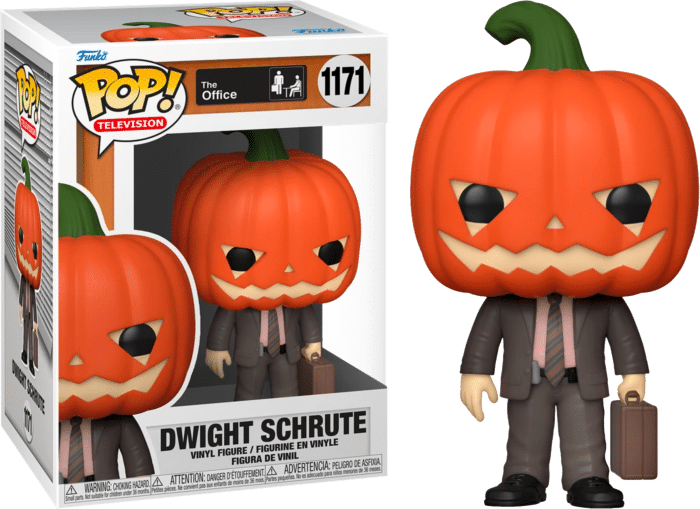 The Office - Dwight Schrute Pumpkinhead Pop! Vinyl Figure