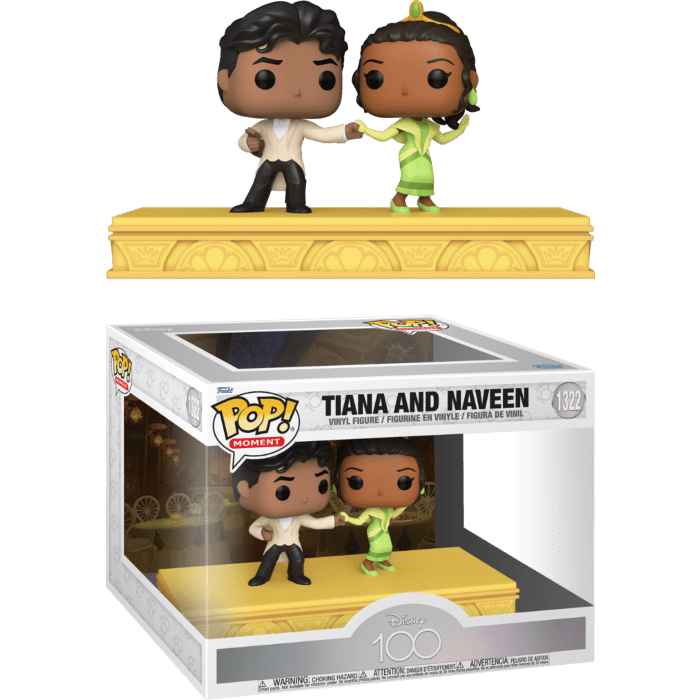 The Princess and the Frog (2009) - Tiana & Naveen Disney 100th Pop! Moment Vinyl Figure