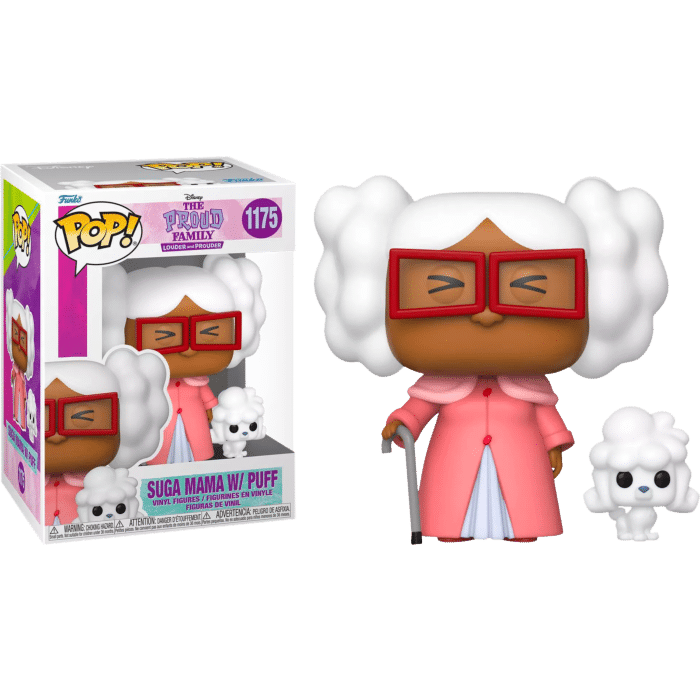 The Proud Family: Louder and Prouder - Suga Mama with Puff Pop! Vinyl Figure