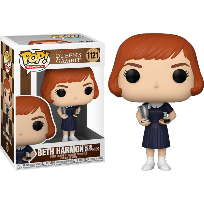 The Queen’s Gambit - Beth Harmon with Trophies Pop! Vinyl Figure