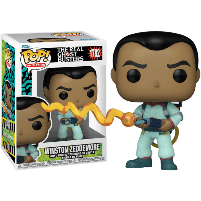 The Real Ghostbusters (1986) - Winston Zeddemore Pop! Vinyl Figure