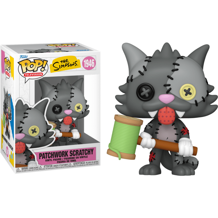 The Simpsons - Patchwork Scratchy Pop! Vinyl Figure