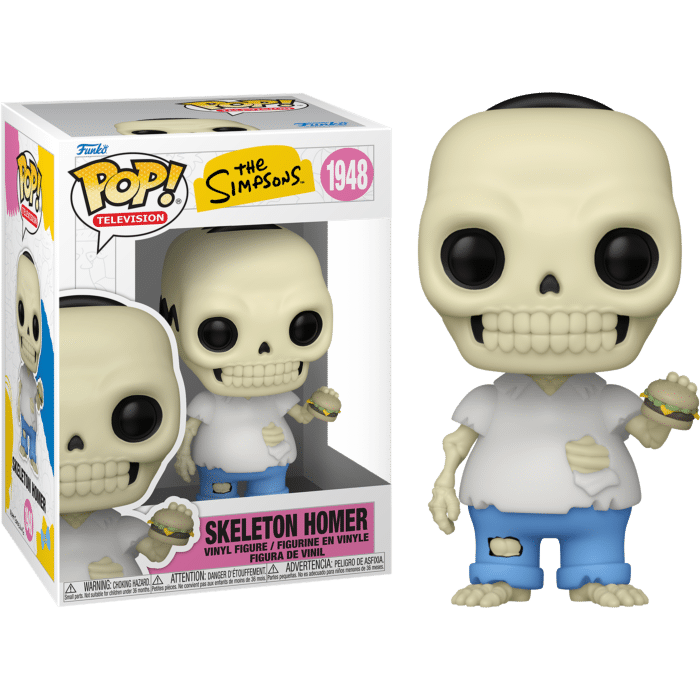 The Simpsons - Skeleton Homer Pop! Vinyl Figure