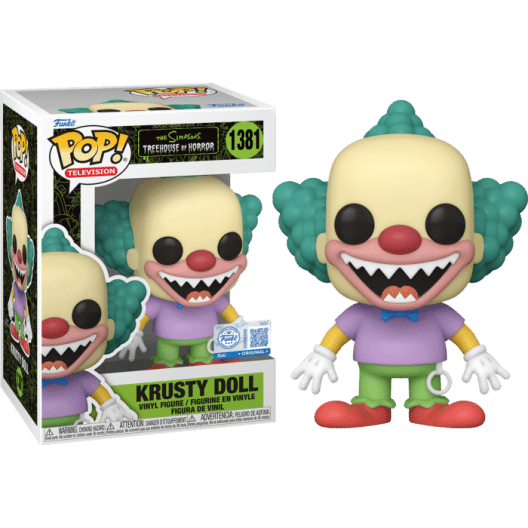 The Simpsons: Treehouse of Horror - Krusty Doll Pop! Vinyl Figure (Popcultcha Exclusive)